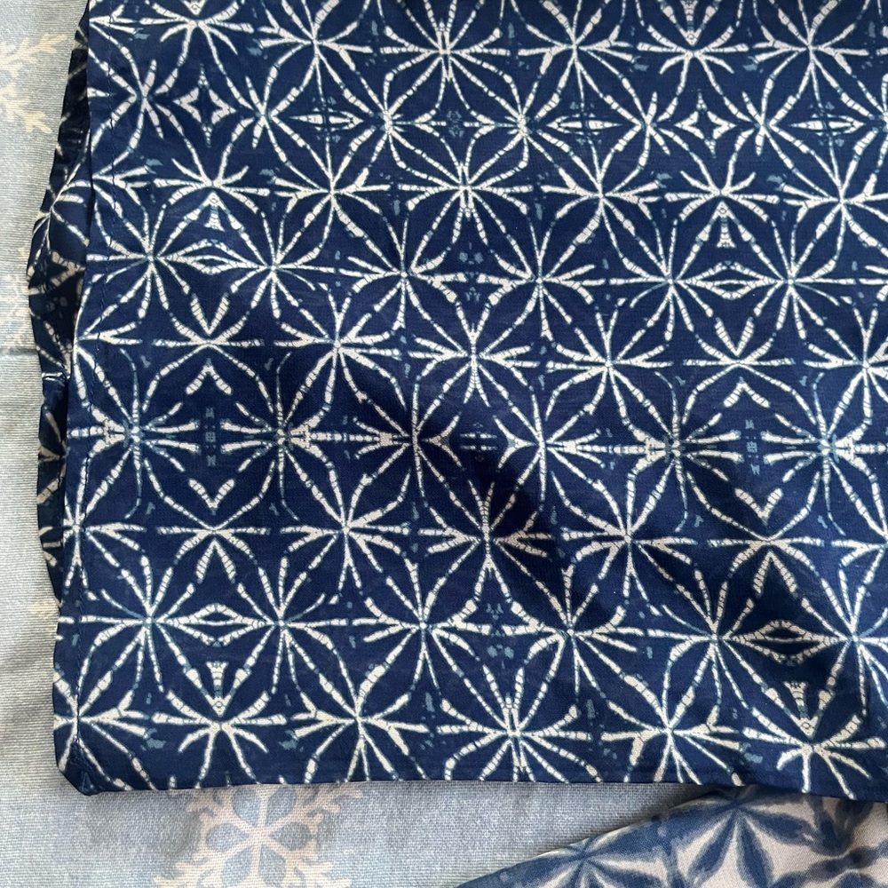 Short Robe Navy/White - Picture 5 of 6